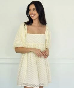 BT Bridgerton Jacquard Babydoll Dress BRIDAL