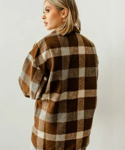 BT Give Thanks Plaid Button Down Jacket OUTERWEAR 13 BT Give Thanks Plaid Button Down Jacket OUTERWEAR