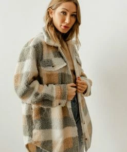 BT Pinole Oversized Flannel Jacket