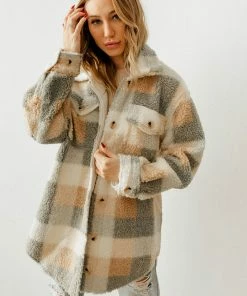 BT Pinole Oversized Flannel Jacket