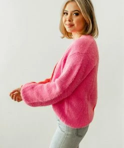 DEE ELLY Shades Of Love Button Down Cardigan OUTERWEAR