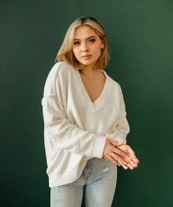 WL TOPS Amongst The Clouds Chenille Sweater