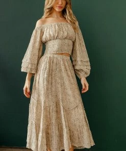 BT BEST SELLERS Queensland Ruffle Maxi Skirt