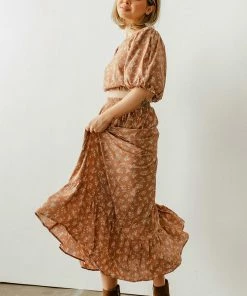 BT Rosemeade Tiered Maxi Skirt MATCHING SETS