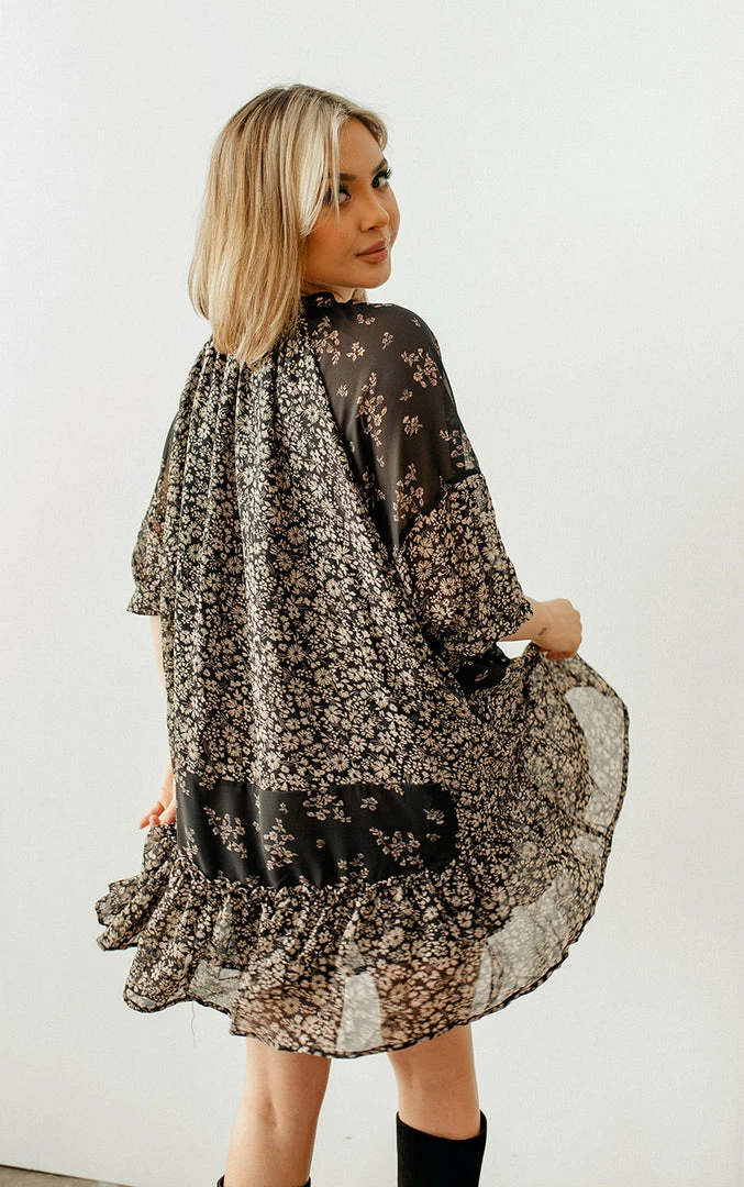 BT Frolic Floral Contrast Dress BUMP FRIENDLY 4 BT Frolic Floral Contrast Dress BUMP FRIENDLY