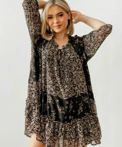 BT Frolic Floral Contrast Dress BUMP FRIENDLY 13 BT Frolic Floral Contrast Dress BUMP FRIENDLY