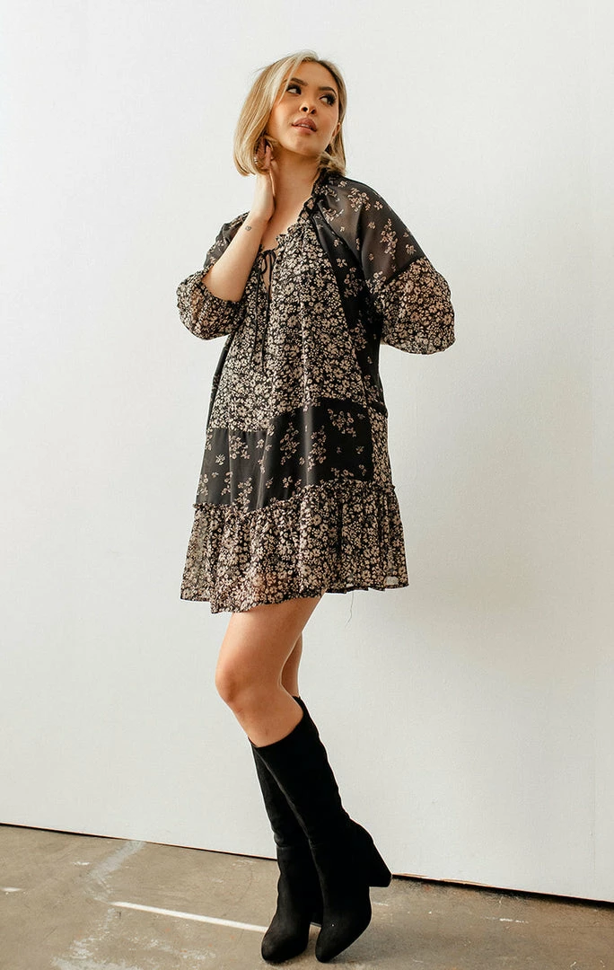 BT Frolic Floral Contrast Dress BUMP FRIENDLY 5 BT Frolic Floral Contrast Dress BUMP FRIENDLY