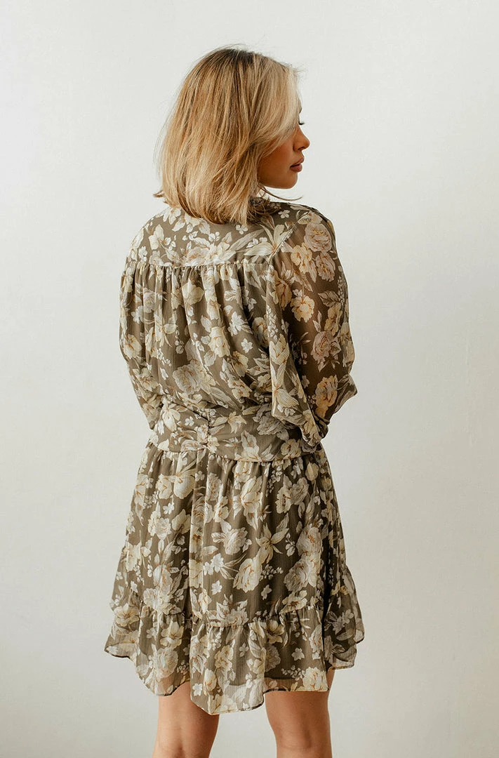 BT Rogan Floral Button Down Mini Dress 4 BT Rogan Floral Button Down Mini Dress