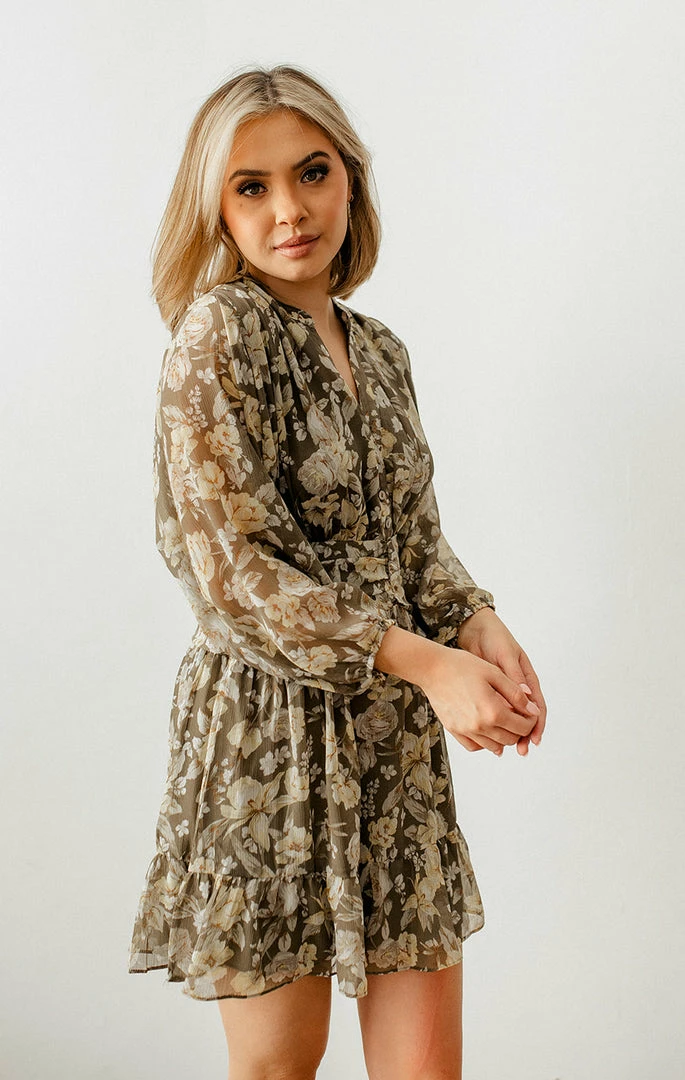 BT Rogan Floral Button Down Mini Dress 6 BT Rogan Floral Button Down Mini Dress