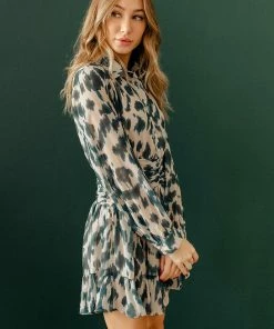 BT Rover Button Down Mini Dress