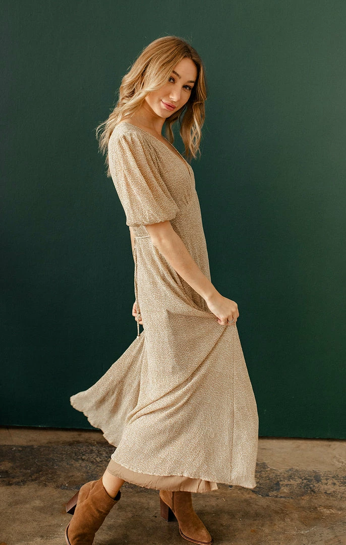 BT BUMP FRIENDLY Massimo Puff Sleeve Maxi Dress 6 BT BUMP FRIENDLY Massimo Puff Sleeve Maxi Dress