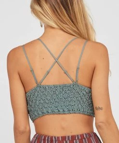 WL Cassie Padded Lace Bralette - T. Grey ACCESSORIES 7 WL Cassie Padded Lace Bralette - T. Grey ACCESSORIES