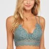 WL Cassie Padded Lace Bralette - T. Grey ACCESSORIES