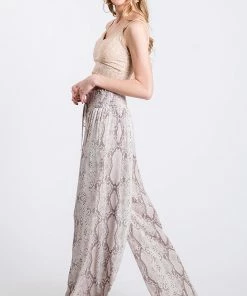 GEE GEE Zarah High Rise Smocked Pants MADE IN THE USA